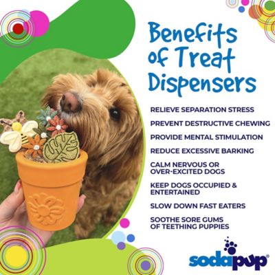 Image showing  Flower Pot Ecup Treat Dispenser