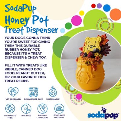 Image showing  Pup-X Honey Pot Ecup Treat Dispenser
