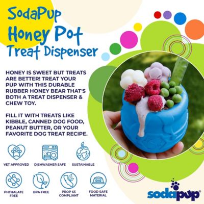 Image showing  Pup-X Honey Pot Ecup Treat Dispenser