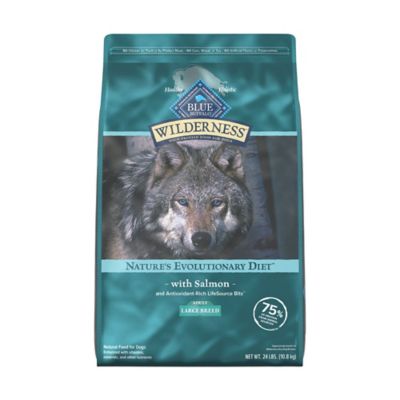 Blue Buffalo Wilderness Large Breed Adult Salmon, 24 lb.