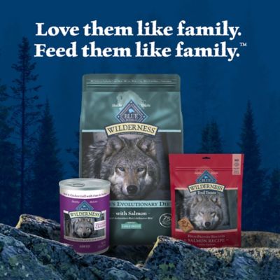Image showing 8 th Blue Buffalo Wilderness Adult Large Breed High-Protein Salmon Recipe Dry Dog Food