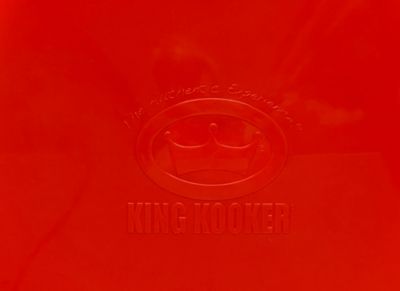 Image showing  Red Plastic Crawfish Tray