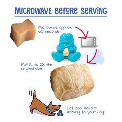 Image showing  Puff & Play Dog Toy Interactive Nuggets Treat Dispenser - Light to Moderate Chewers