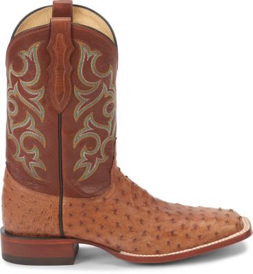 Image showing 4 th Justin Men's Truman 11 in. Full Quill Ostrich Western Boot