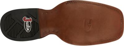 Image showing 1 th Justin Men's Frontier Big News 11 in. Leather Sole Western Boot