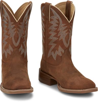 Image showing 6 th Justin Men's Frontier Big Bucks 11 in. Vibram Sole Western Boot