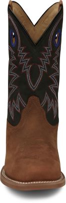 Image showing 3 th Justin Men's Frontier Show Stopper 11 in. Vibram Sole Western Boot