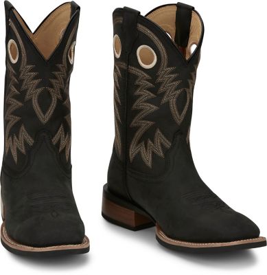 Image showing 6 th Justin Men's Frontier Show Stopper 11 in. Vibram Sole Western Boot