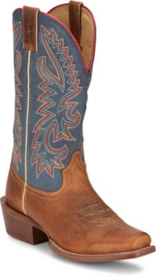 Justin Men's Frontier Show Off 13 in. Leather Sole Western Boot