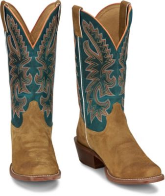 Image showing 6 th Justin Men's Frontier Jimmy 13 in. Leather Sole Western Boot