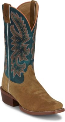 Justin Men's Frontier Jimmy 13 in. Leather Sole Western Boot