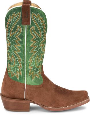 Image showing 4 th Justin Men's Frontier Jimmy 13 in. Leather Sole Western Boot