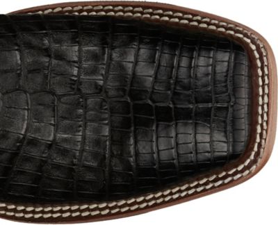 Image showing 2 th Justin Men's George Strait Haggard 11 in. Caiman Western Boot