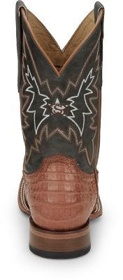 Image showing 5 th Justin Men's George Strait Haggard 11 in. Caiman Western Boot