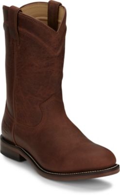 Image showing 0 th Justin Men's Braswell 10 in. Pull On Roper