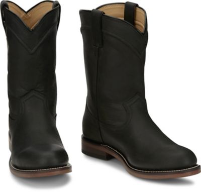 Image showing 6 th Justin Men's Braswell 10 in. Pull On Roper