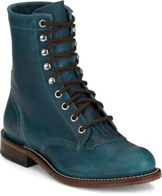 Image showing 0 th Justin Women's McKean 7 in. Lace Up Roper