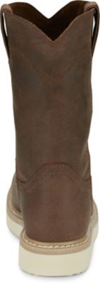 Image showing 5 th Justin Work Men's Ram 10 in. Pull On Work Boot