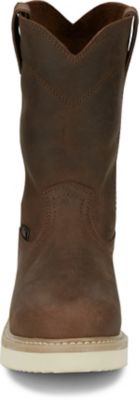 Image showing 3 th Justin Work Men's Ram 10 in. Pull On Work Boot