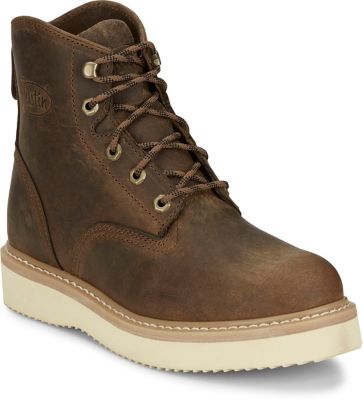 Image showing 0 th Justin Work Men's Maxwell 6 in. Lace Up Work Boot