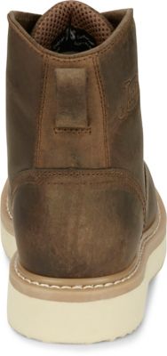 Image showing 5 th Justin Work Men's Maxwell 6 in. Lace Up Work Boot