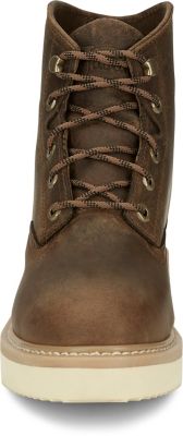 Image showing 3 th Justin Work Men's Maxwell 6 in. Lace Up Work Boot