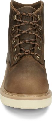 Image showing 3 th Justin Work Men's Maxwell 6 in. Lace Up Steel Toe Work Boot