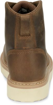 Image showing 5 th Justin Work Men's Maxwell 6 in. Lace Up Steel Toe Work Boot