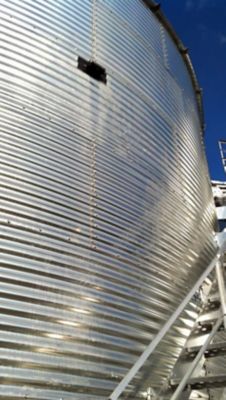 Image showing  Grain Gauge Bin Level Indicator, Easy Install, Easy Read, Glow in Dark