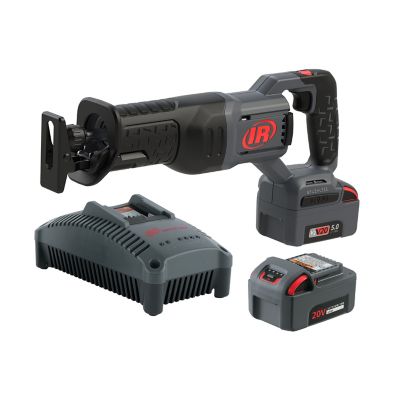 Ingersoll Rand 20-Volt Cordless Reciprocating Saw 2 Battery Kit, 1-1/4 in. Stroke, 3000 SPM