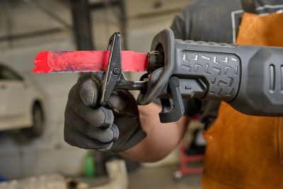 Image showing  20V Cordless Reciprocating Saw 2 Battery Kit, 1-1/4 in. Stroke, 3,000 SPM