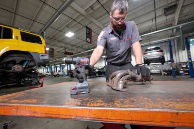 Image showing  1/2 in. 20-Volt Cordless Compact Drill Driver 2 Battery Kit, 450 in-lb Torque, Keyless Chuck, Pistol Grip