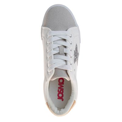 Image showing  Big Kids-Adult Fashion Glitter Star Casual Sneakers