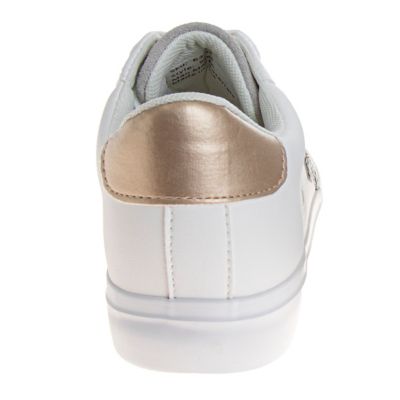 Image showing 5 th Josmo Big Kids-Adult Fashion Glitter Star Casual Sneakers