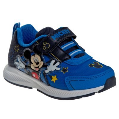 Disney Toddler-Little Kids Mickey Mouse Hook & Loop Sneakers