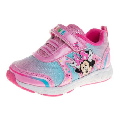 Disney Toddler-Little Kids Minnie Mouse Hook & Loop Sneakers