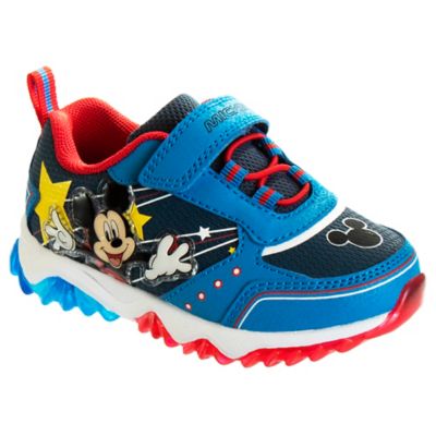 Disney Toddler-Little Kids Mickey Mouse Light-Up Sneakers