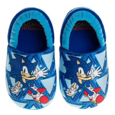 SEGA Toddler-Little Kids Sonic the Hedgehog House Slippers