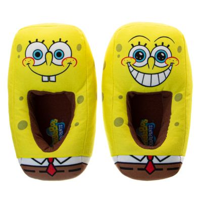 Nickelodeon Little-Big Kids Spongebob Squarepants Slippers