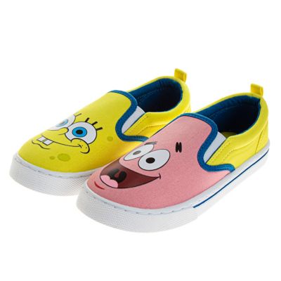 Image showing 7 th Nickelodeon Little-Big Kids Spongebob Squarepants Sneakers