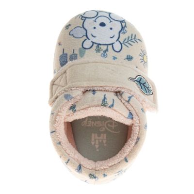 Image showing  Infant-Toddler Winnie the Pooh Hook & Loop Booties