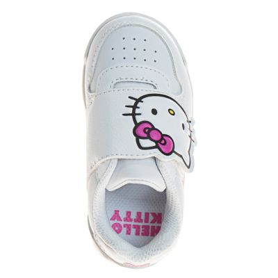 Image showing  Toddler-Little Kids Hello Kitty Hook & Loop Wide Closure Sneakers