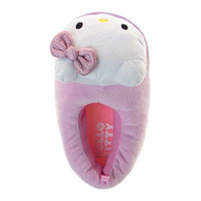 Image showing  Little-Big-Kids-Adults Hello Kitty 3D Head Slippers