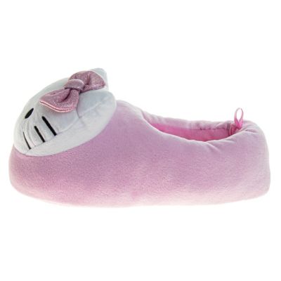 Image showing 6 th Hello Kitty Little-Big-Kids-Adults Hello Kitty 3D Head Slippers