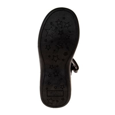 Image showing  Toddler-Little Kids School Shoes with Flower Decorations