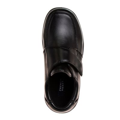 Image showing  Toddler-Little Kids Hook & Loop Leather School Shoes