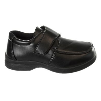 Image showing  Toddler-Little Kids Hook & Loop Leather School Shoes