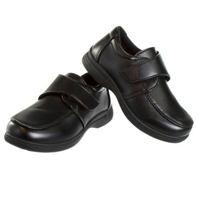 Image showing 8 th French Toast Toddler-Little Kids Hook & Loop Leather School Shoes