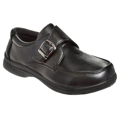 French Toast Toddler-Little Kids Buckle Closure School Shoes