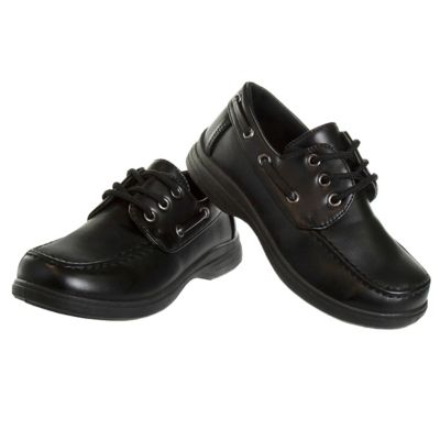 Image showing 8 th French Toast Toddler-Little Kids Lace-Up Leather School Shoes